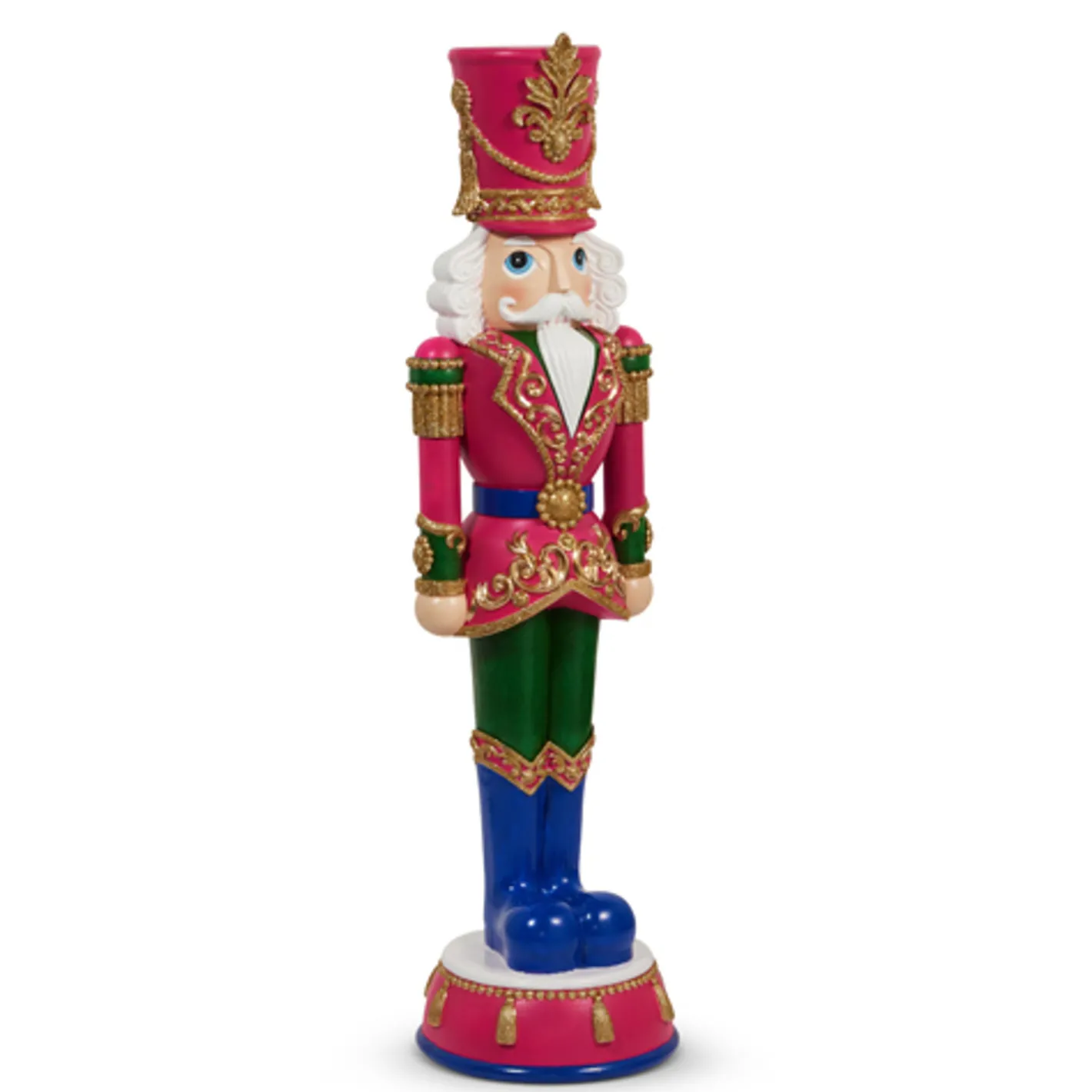 Raz Imports Raz 36" Multicolor Large Nutcracker Figure Christmas Decoration 4530512 Discount