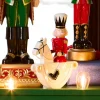 Raz Imports Raz 9.5" Nutcracker on Rocking Horse Christmas Figure Decoration 4511670 Outlet