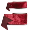 Raz Imports Raz 2.5" or 4" Burgundy Velvet Wired Christmas Ribbon Outlet