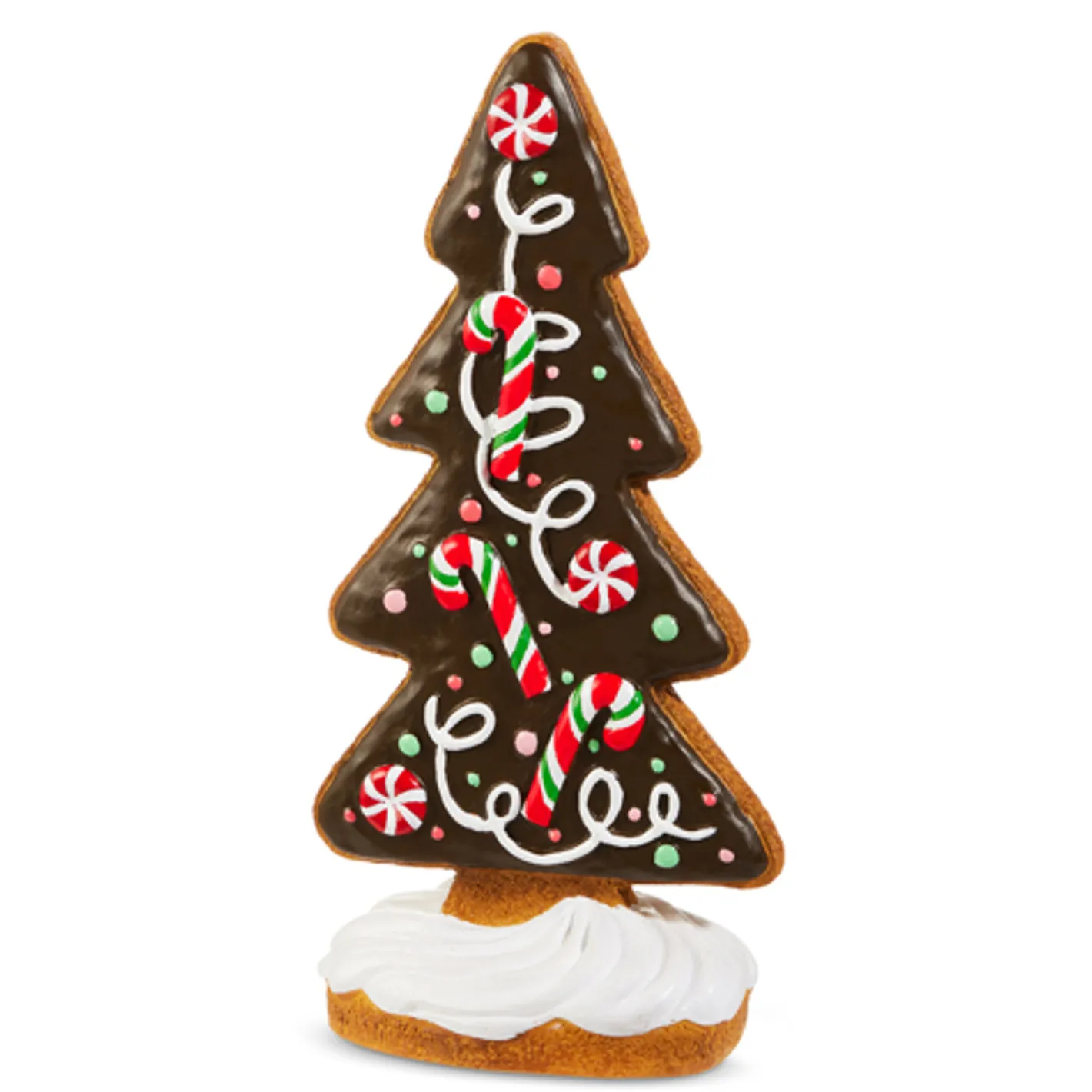 Raz Imports Raz 14" or 19.5" Chocolate Frosted Gingerbread Tree Figures Best