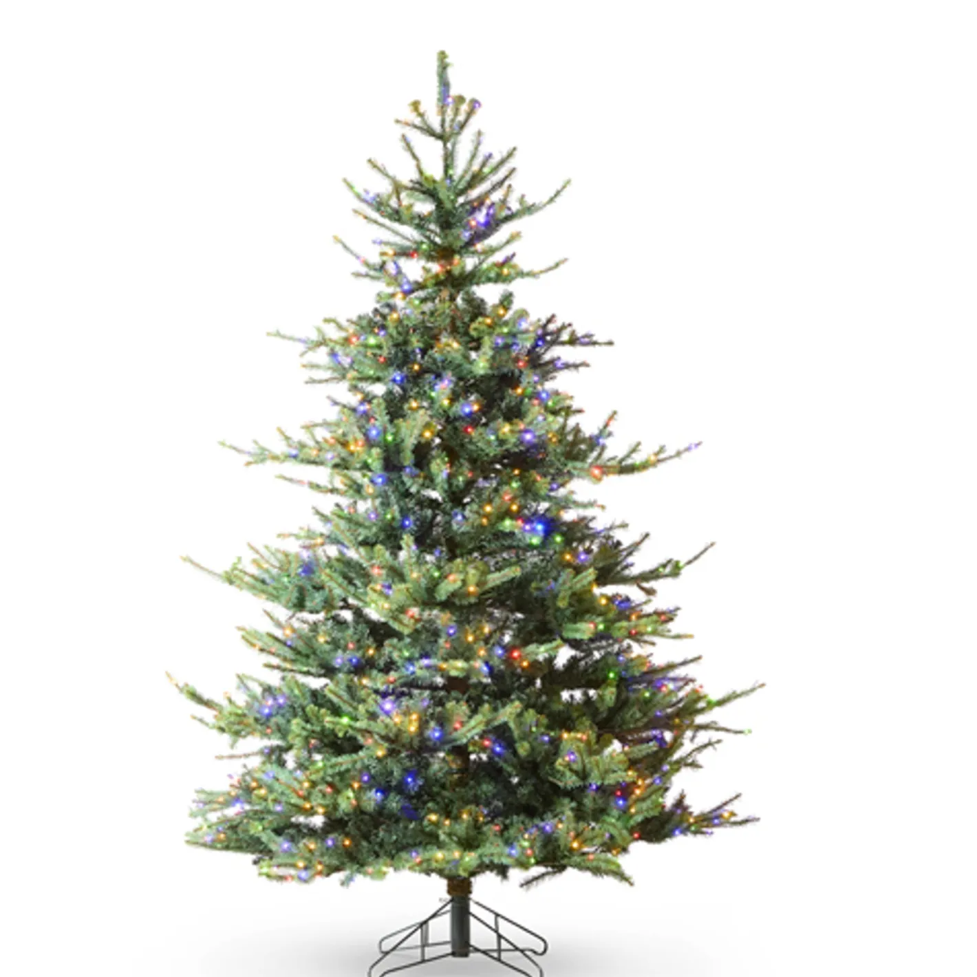 Raz Imports Raz 7.5' or 9' Deluxe Rocky Mountain Spruce with Brilliant Color Change LED Lights Best