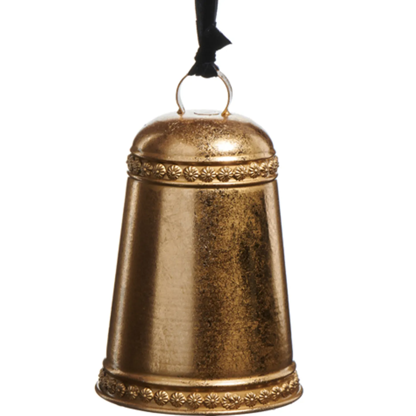 Raz Imports Raz 7" or 9.5" Gold Bell Ornament Sale