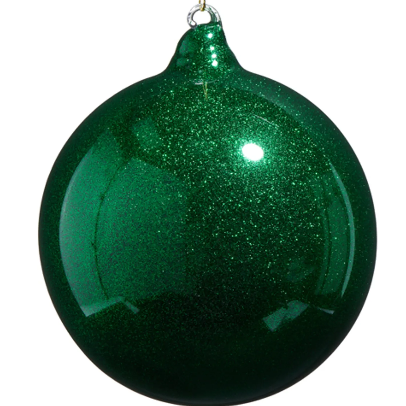 Raz Imports Raz 4" or 5" Green Glitter Blown Glass Christmas Ornament Online