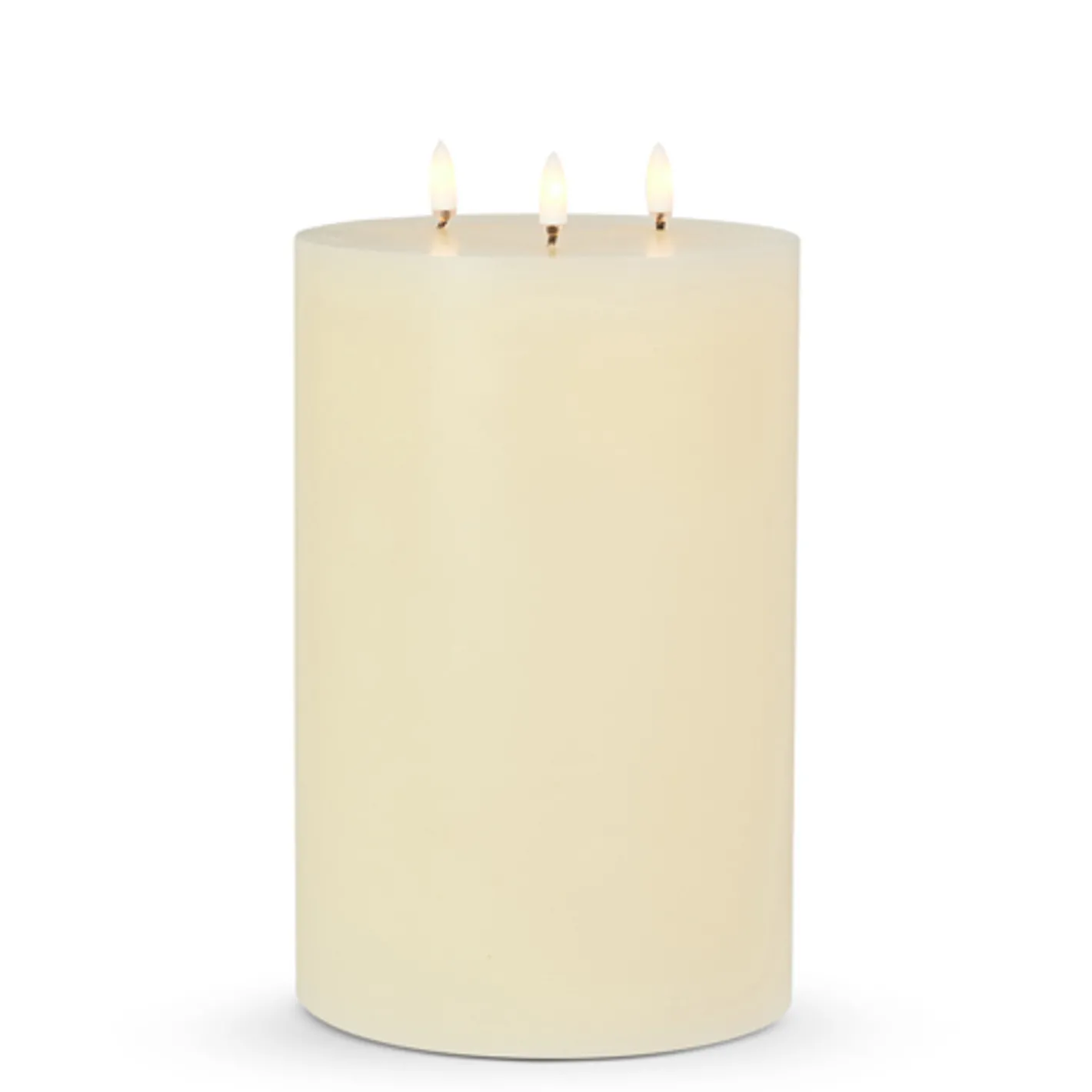 Raz Imports Raz 6" or 9" Ivory Triflame Flameless Candles Clearance