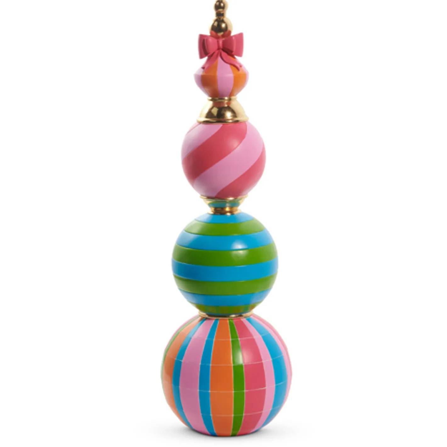 Raz Imports Raz 36" or 52" Large Bright Multicolor Finial Christmas Decoration Clearance