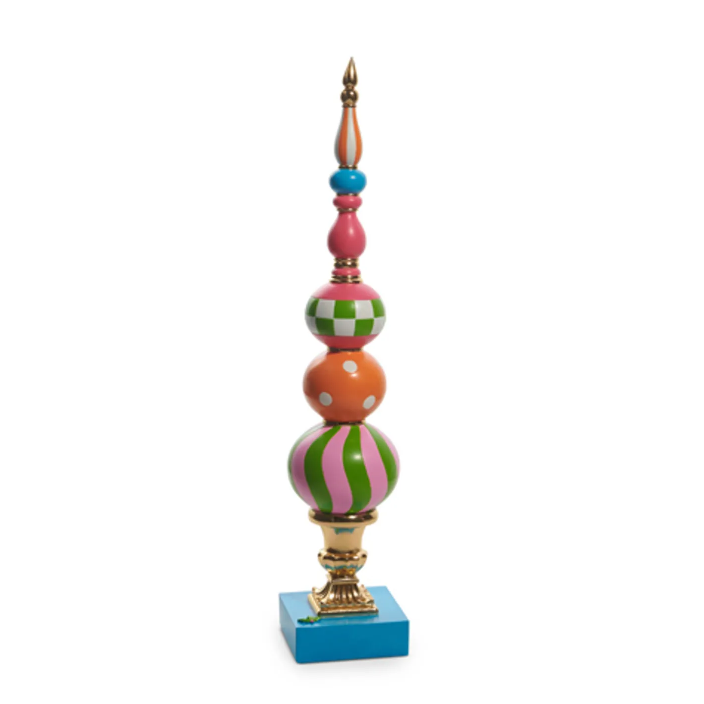 Raz Imports Raz 36" or 52" Large Bright Multicolor Finial Christmas Decoration Clearance