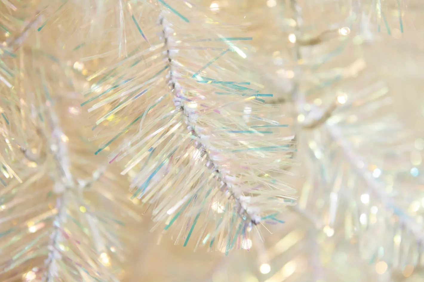 Raz Imports Raz 7.5' or 9' O Tannenbaum Crystal Iridescent White Pine Christmas Tree with Cluster LED Lights Hot