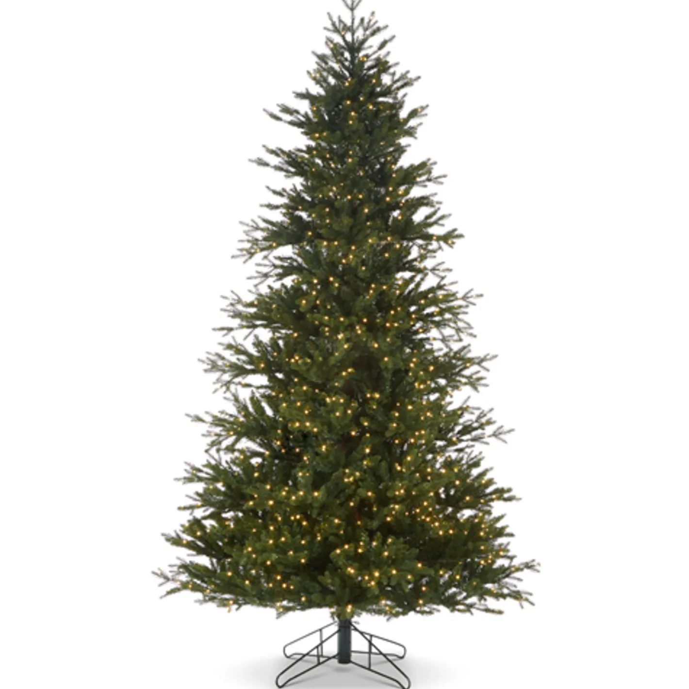 Raz Imports Raz 7.5' or 9' O Tannenbaum Nordic Fir Real Feel Christmas Tree with Brilliant LED Lights Hot