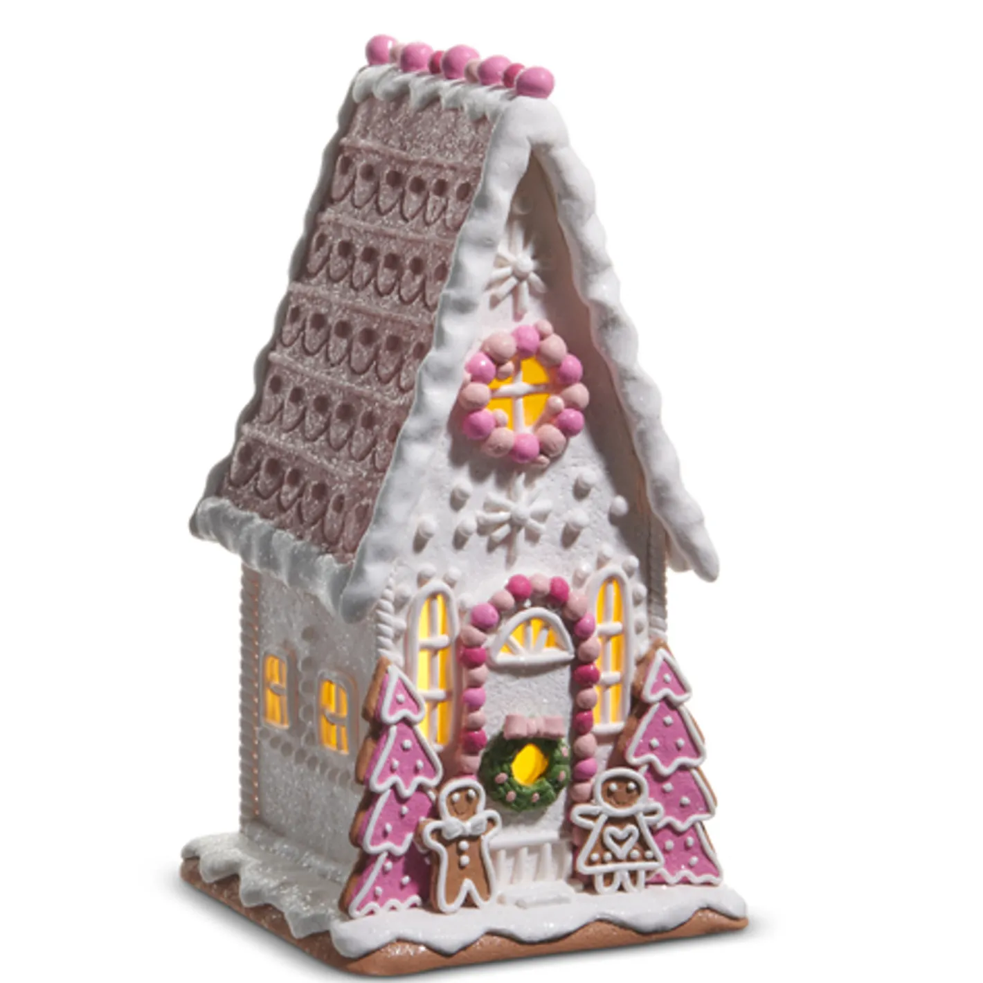 Raz Imports Raz 11.5" or 12" Pink Gingerbread House Christmas Decoration Online