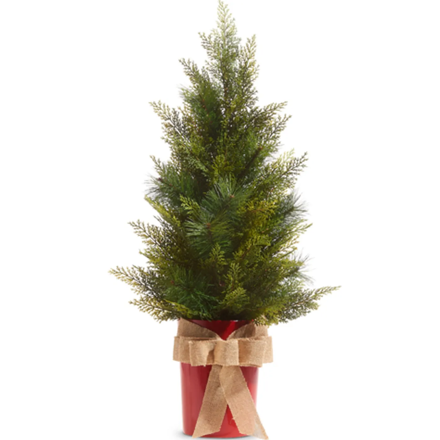 Raz Imports Raz 27" or 35" Potted Half Wall Hanging Christmas Tree Clearance