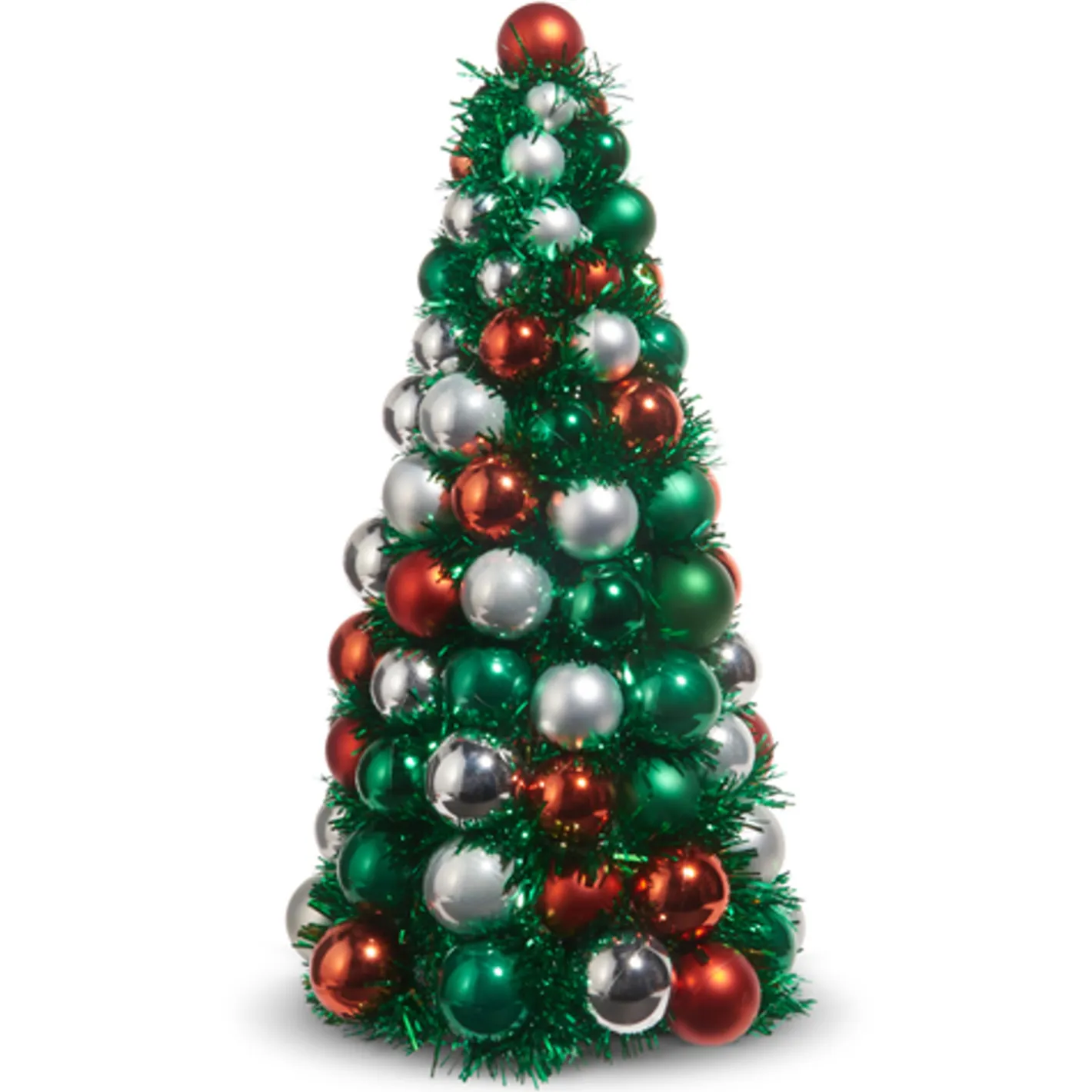 Raz Imports Raz 13" or 15.5" Red and Green Ball Ornament Tree Christmas Decoration Online