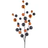 Raz Imports Raz 31" Orange and Black Ornament Ball Halloween Spray F4202447 Hot