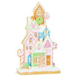 Raz Imports Raz 16" Pastel Gingerbread Village Christmas Decoration 4510303 Discount