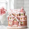 Raz Imports Raz 11" Peppermint Christmas Gingerbread House Decoration 4416281 Outlet