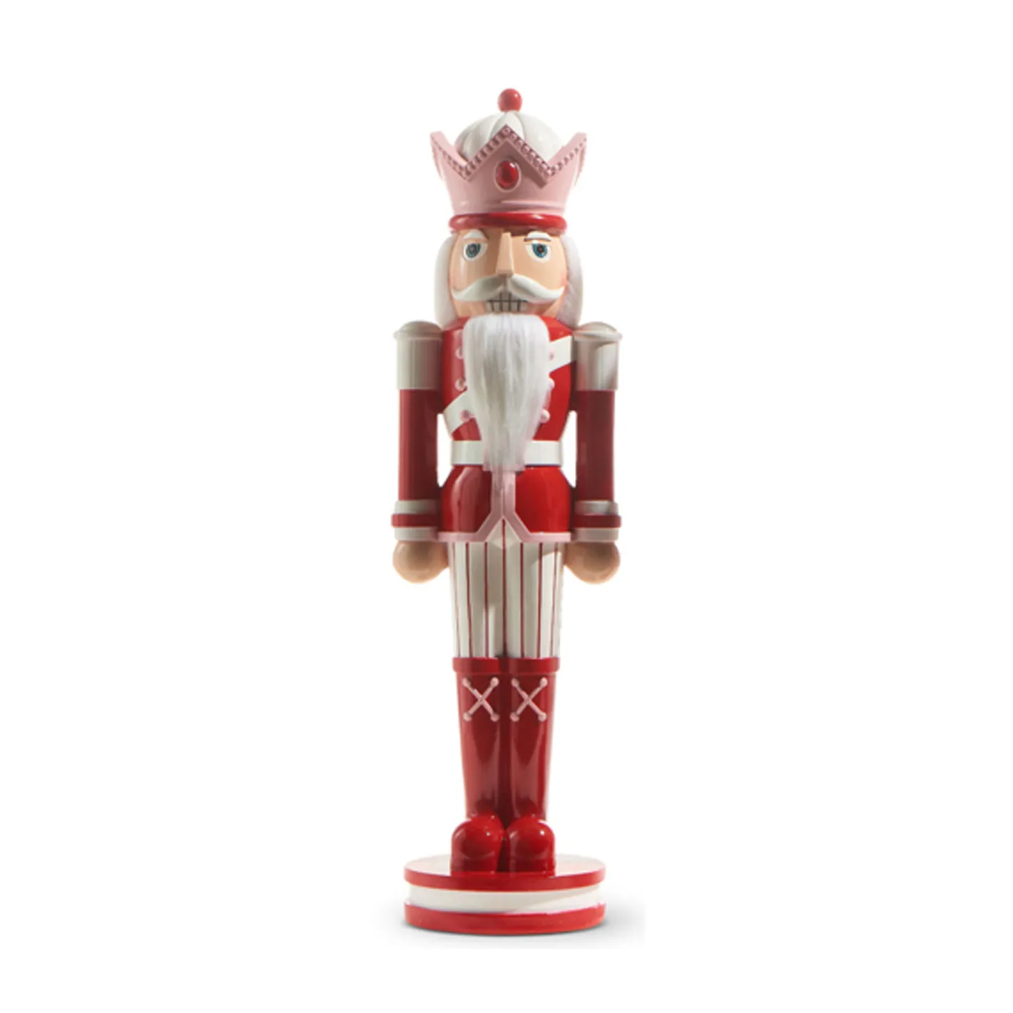 Raz Imports Raz 23.75" Peppermint Red and Pink Nutcracker Christmas Decoration 4301601 Discount