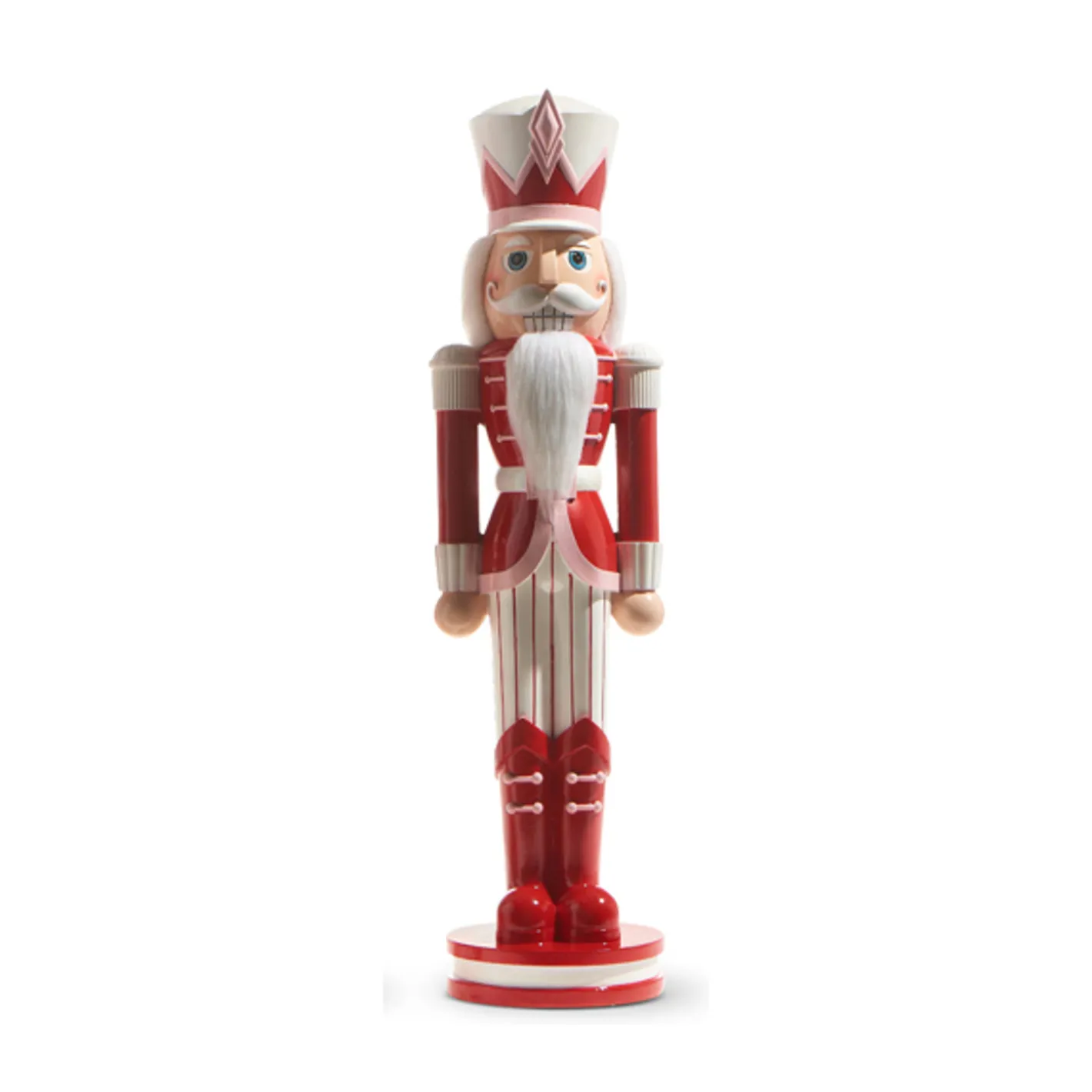 Raz Imports Raz 23.75" Peppermint Red and Pink Nutcracker Christmas Decoration 4301601 Discount