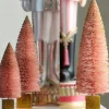 Raz Imports Raz 16.5" Pink and Gold Bottle Brush Christmas Tree Figure 4515555 Best