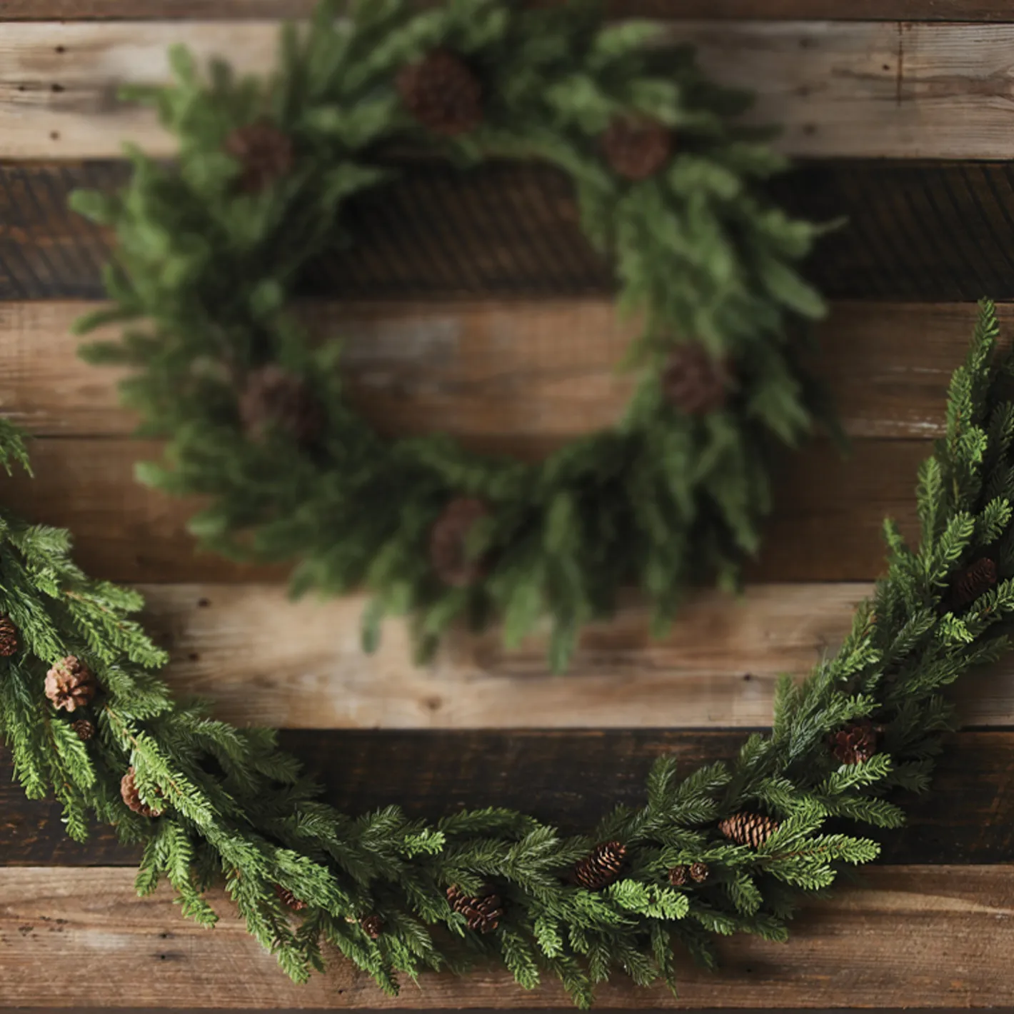 Raz Imports Raz 6' Real Feel Evergreen and Pine Christmas Garland G4212945 Best