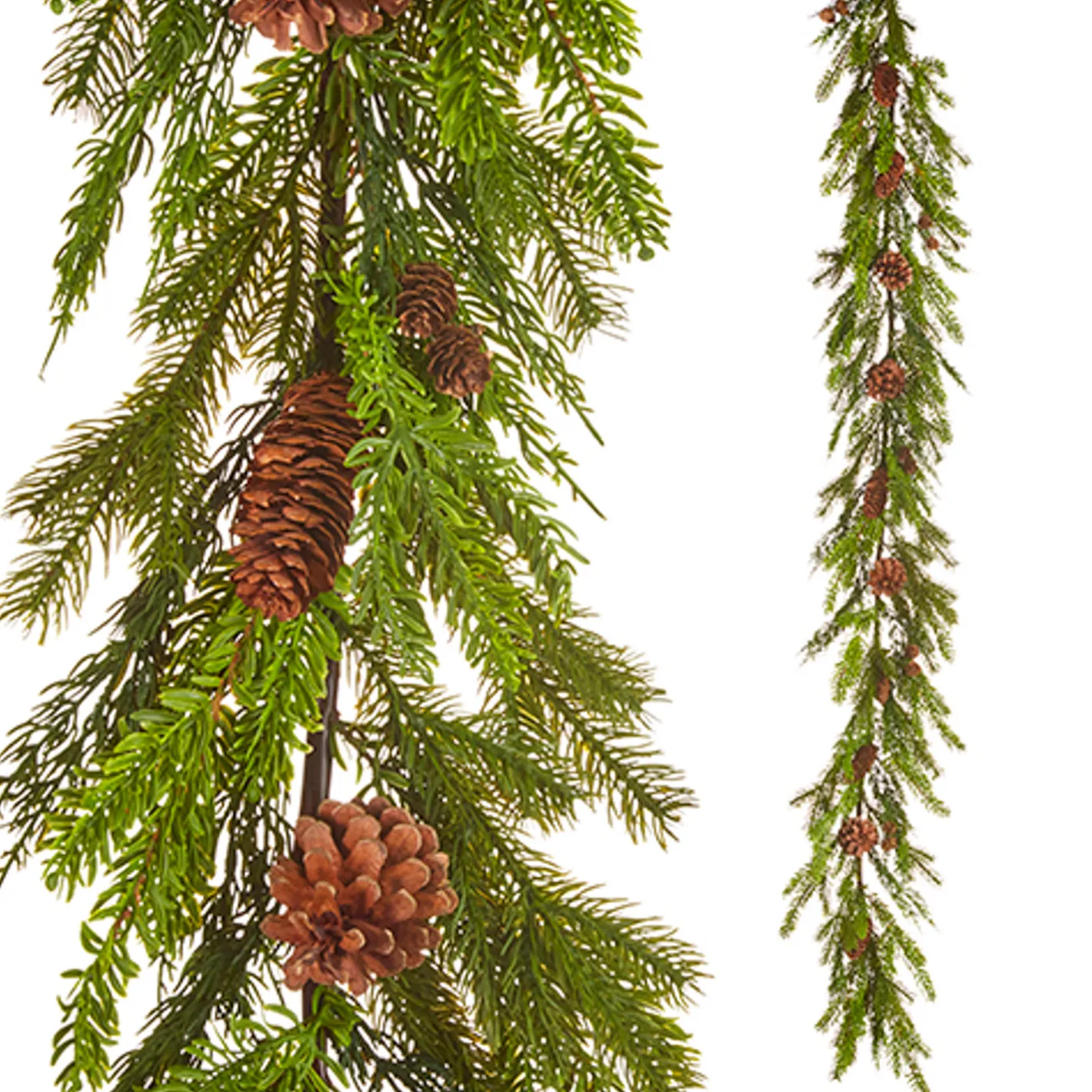Raz Imports Raz 6' Real Feel Evergreen and Pine Christmas Garland G4212945 Best