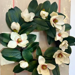 Raz Imports Raz 23" Real Feel Magnolia Wreath W3902238 Hot