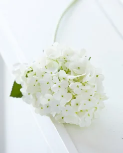 Raz Imports Raz 29" Real Feel White Hydrangea Stem F4441834 Clearance