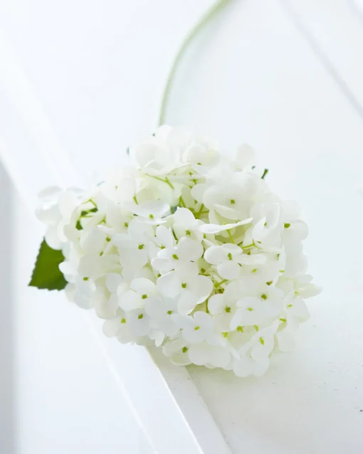 Raz Imports Raz 29" Real Feel White Hydrangea Stem F4441834 Clearance