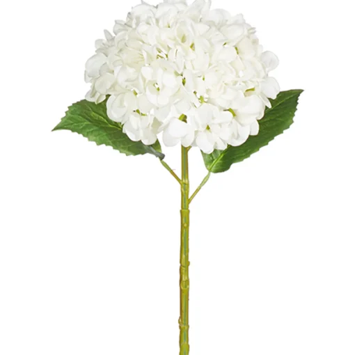Raz Imports Raz 19" Real Touch White, Green, Pink, or Blue Hydrangea Stem Sale