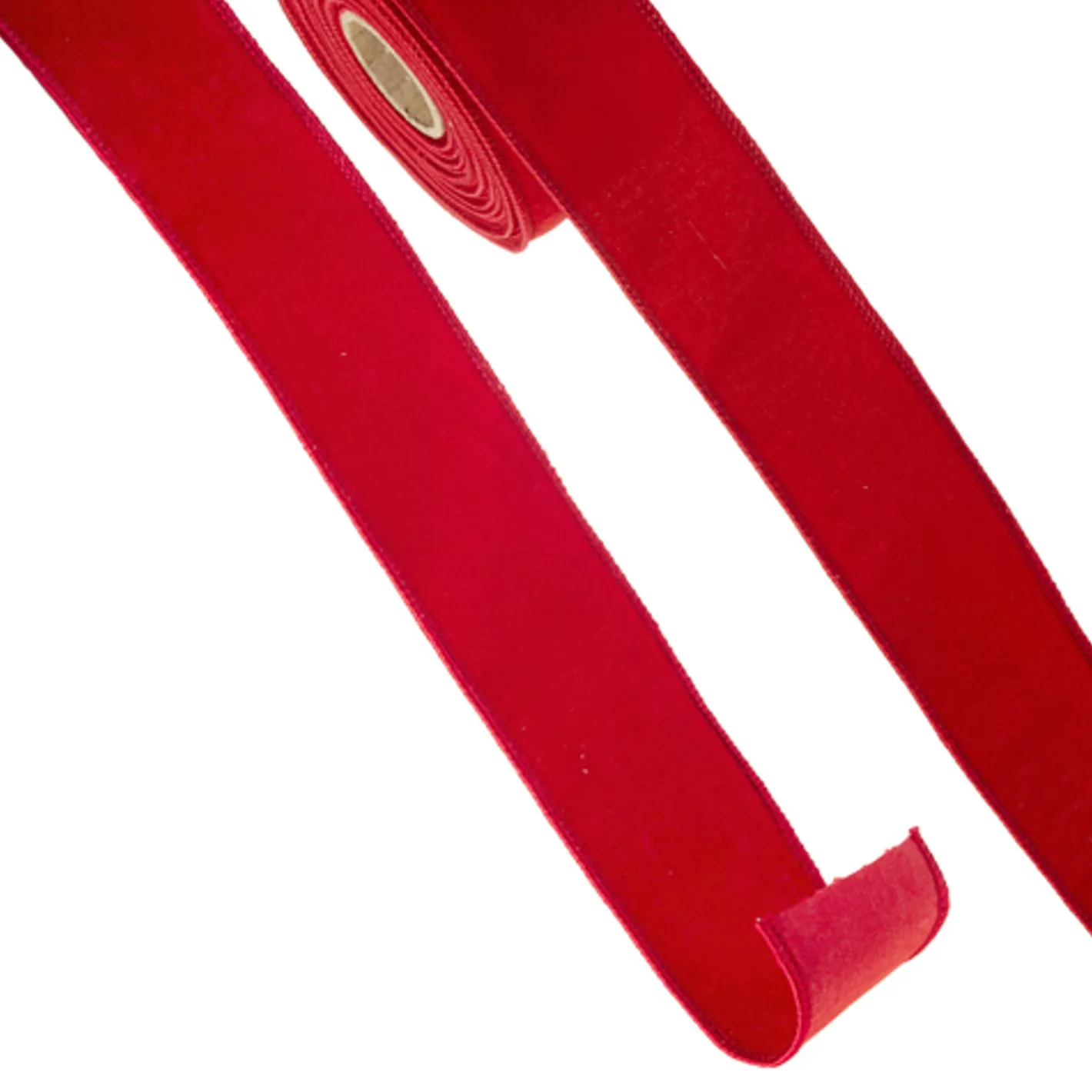 Raz Imports Raz 2" Red Velvet Wired Christmas Ribbon R4371753 Sale