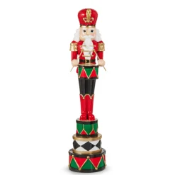 Raz Imports Raz 18" Red, White, and Green Nutcracker Christmas Figure 4512262 Hot