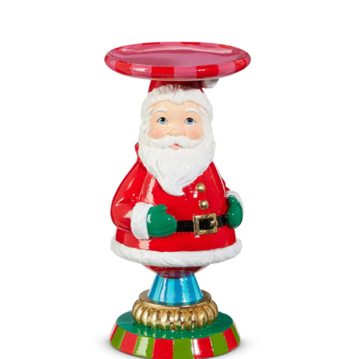 Raz Imports Raz 9" Retro Santa or Snowman Christmas Candle Stand Online