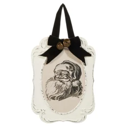 Raz Imports Raz 12" Santa Embossed Christmas Wall Art 4521347 Hot