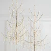 Raz Imports Raz 29.5" Set of 2 Dripping Pearl Trees Christmas Decoration 4517612