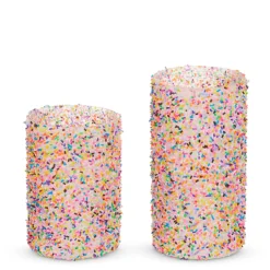 Raz Imports Raz 7.75" Set of 2 Sprinkle Containers 4522953 Discount