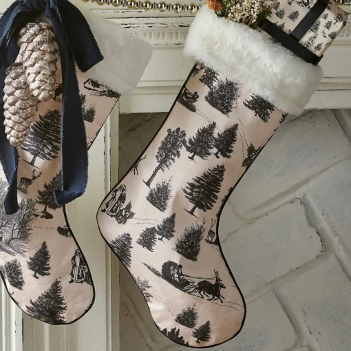 Raz Imports Raz 19.5" Through The Woods Stocking Christmas Tree Stocking 4520947 Outlet