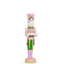 Raz Imports Raz 22" Traditional Easter Bunny with Tray Figure 4501606 Outlet