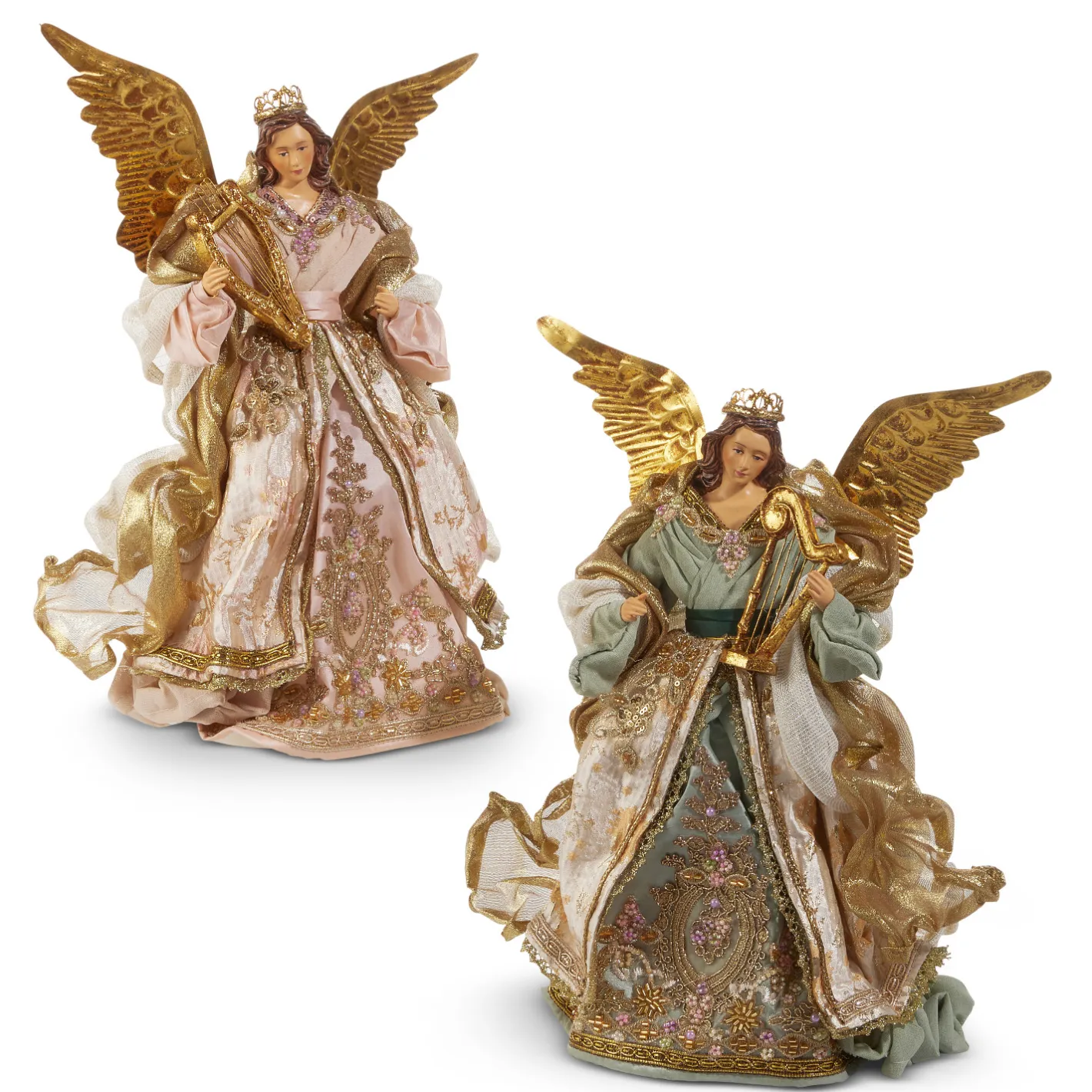 Raz Imports Raz 16" Victorian Angel Tree Topper Christmas Figure 4510653 Discount