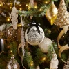 Raz Imports Raz 5" Vintage Merry Christmas Ball Glass Ornament 4524622 Clearance
