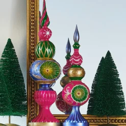 Raz Imports Raz 20" Vintage Multicolor Finials Christmas Figure Decorations 4530528 Clearance