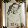 Raz Imports Raz 30.5" Vintage Santa Gazette Hanging Tapestry Christmas Decoration 4521377 Sale