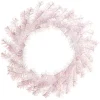 Raz Imports Raz 22" White and Pink Tinsel Christmas Wreath W4402271