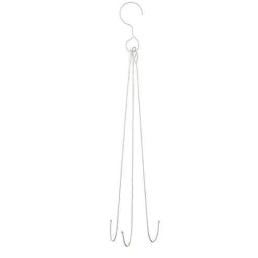 Raz Imports Raz 30.5" White Wreath Hanger 4228855 Sale