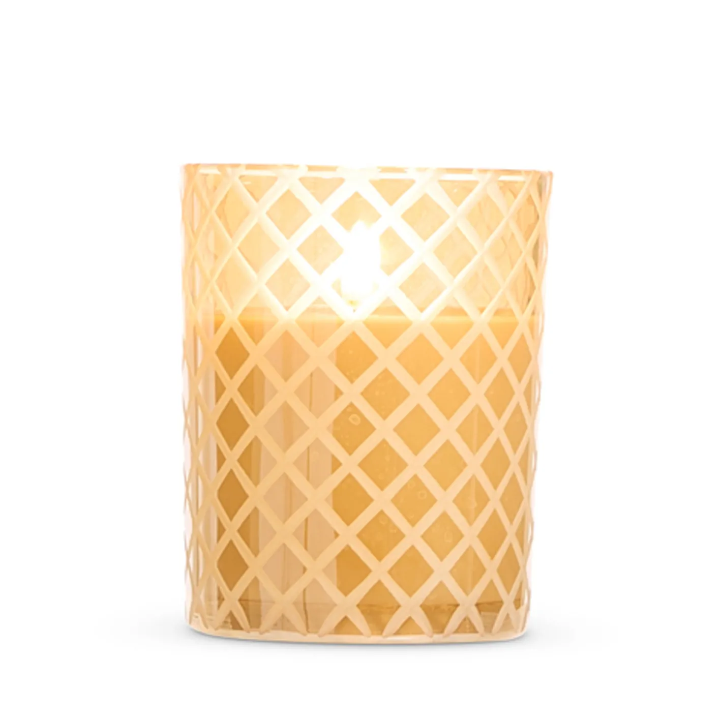 Raz Imports Raz 4" x 5" Smoke Grey, Gold, or Red Etched Glass Flameless Candle Online