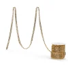 Raz Imports Raz 10 yds Gold Rhinestone Christmas Tree Garland G4402324 New