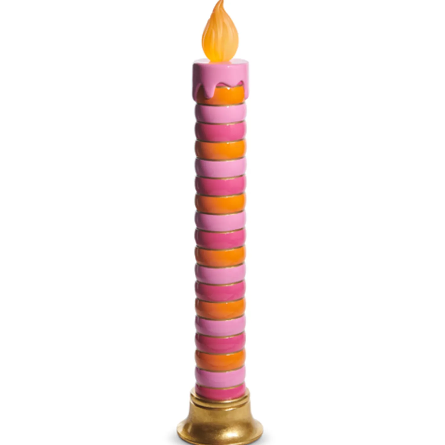 Raz Imports Raz Colorful Battery Operated Large Candle Christmas Decoration Sale