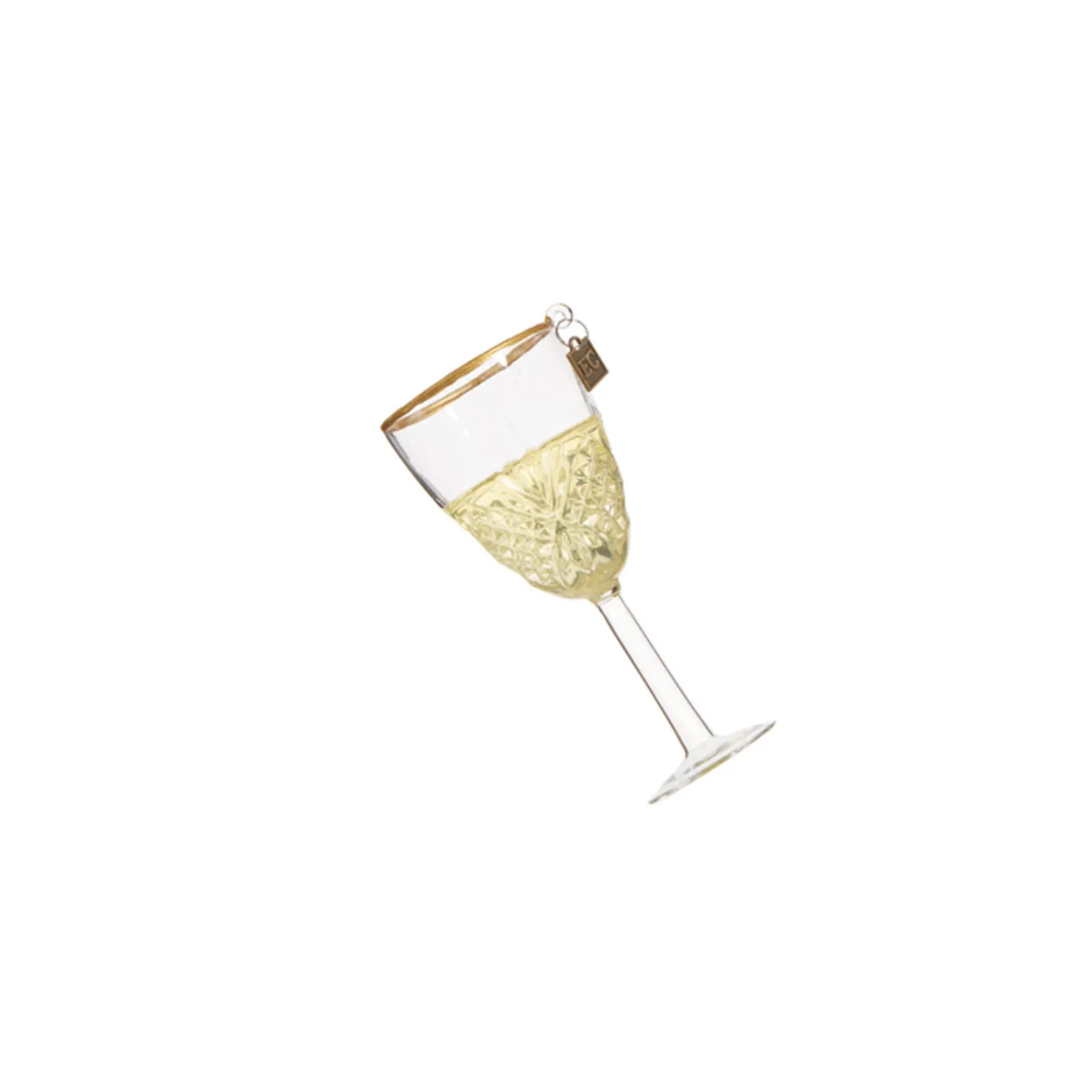 Raz Imports Raz Eric Cortina 5.5" Elegant Red or White Wine Glass Christmas Ornament 4353122 Online