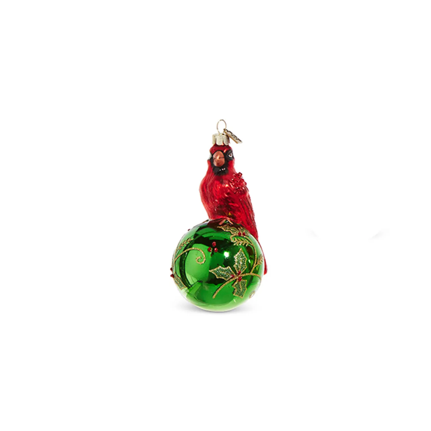 Raz Imports Raz Eric Cortina 5" Elegant Cardinal Glass Christmas Ornament 4353115 Hot