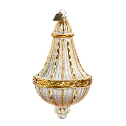 Raz Imports Raz Eric Cortina 5.75" or 8" Estate Chandelier Glass Christmas Ornament New