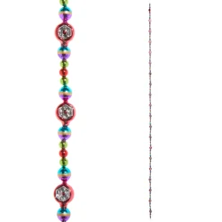 Raz Imports Raz Eric Cortina 6' Reflector Christmas Tree Garland G4553133 New
