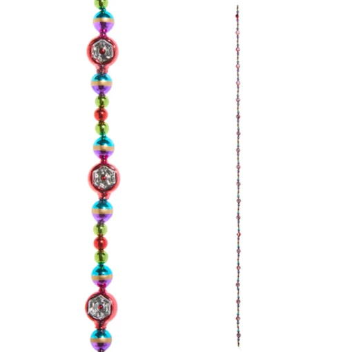 Raz Imports Raz Eric Cortina 6' Reflector Christmas Tree Garland G4553133 New