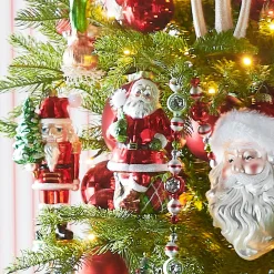 Raz Imports Raz Eric Cortina 6" Santa's Coming to Town Glass Christmas Ornament 4553110 Best